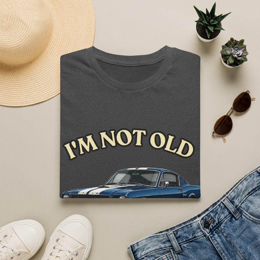 Jahrgang 1966 T-Shirt Oldtimer I'm Not Old I'm Classic Geschenk zum 60. Geburtstag Mann Retro Kultauto Klassiker Vintage Auto True Insights