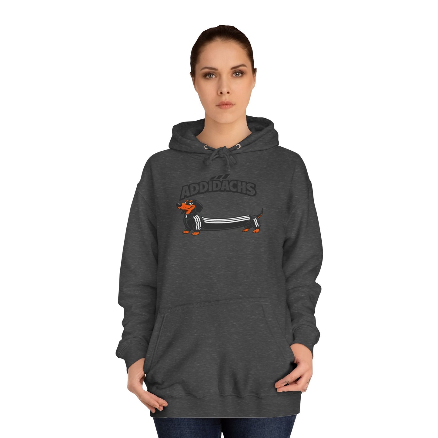 Lustiger Dackel Hoodie - ADDIDACHS Wortspiel Sport-Hund - Witziges Geschenk für Dackelbesitzer & Hundeliebhaber
