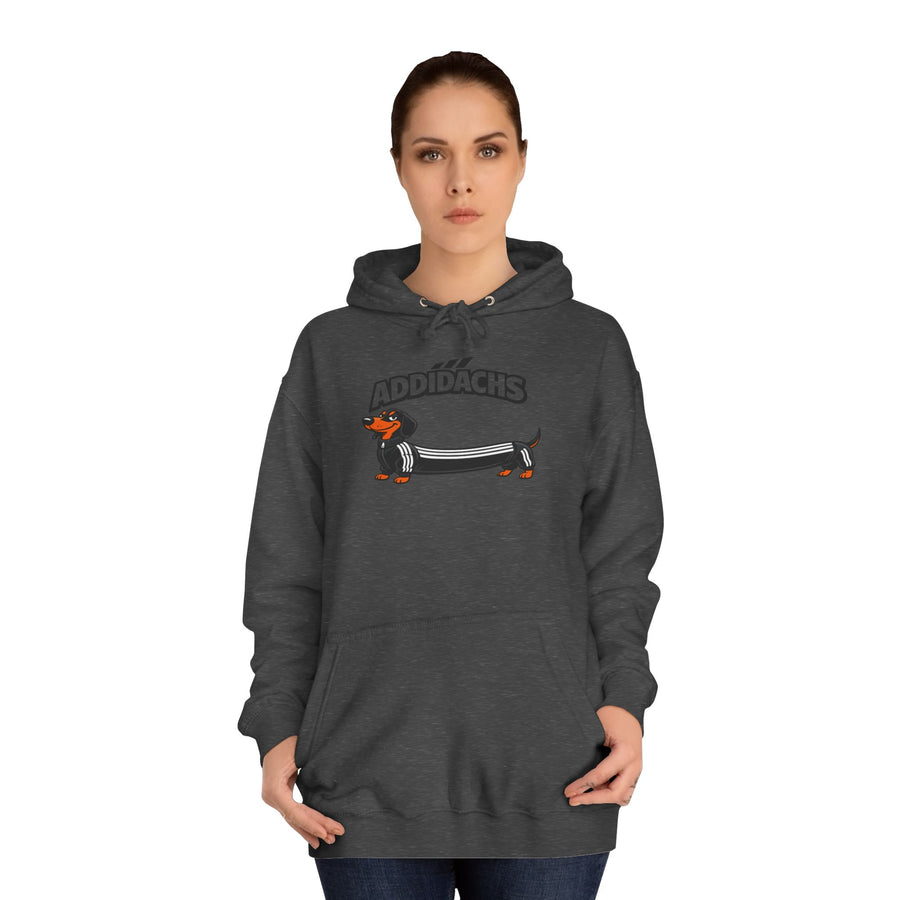 Lustiger Dackel Hoodie - ADDIDACHS Wortspiel Sport-Hund - Witziges Geschenk für Dackelbesitzer & Hundeliebhaber