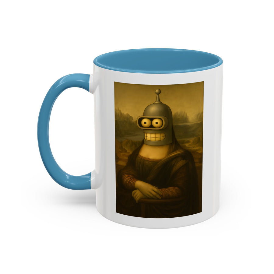 True Insights Tasse Bender Mona Lisa Roboter Parodie als Geschenkidee