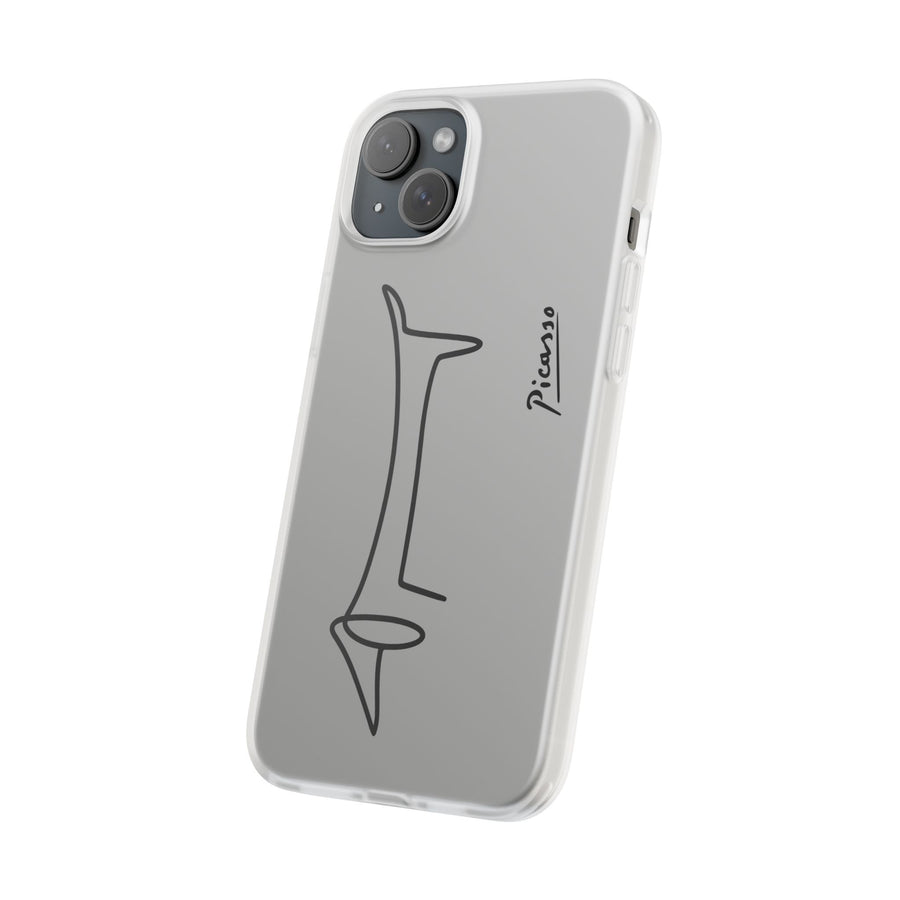 Picasso Cubisme Noir | Coque de téléphone | L'art à l'état pur
