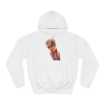 Middle Finger Hoodie – Freches Statement-Motiv