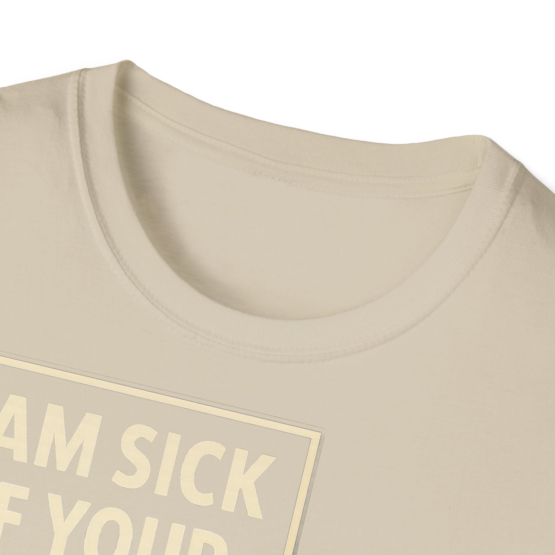 „I Am Sick of Your S*“ – Shirt im Retro-Comic-Look – Freches Satire-Design für mutige Statements | True Insights