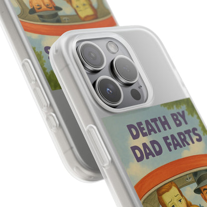 Death by Dad Farts – Satirische Retro-Handyhülle im 50s-Familienauto-Stil-Phone Case-True Insights