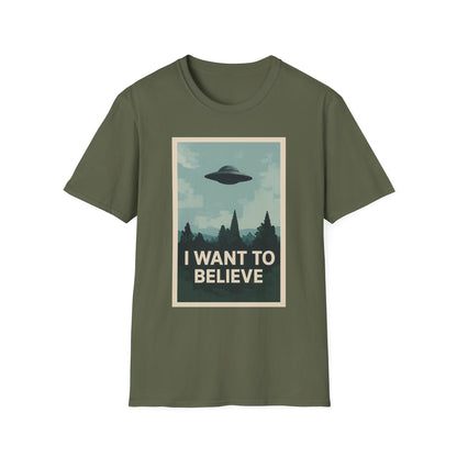 I Want To Believe T-Shirt – UFO Vintage Shirt | True Insights