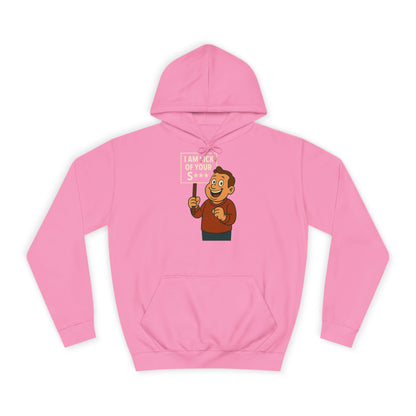 I AM SICK OF YOUR S*** Hoodie – Lustiger Retro Cartoon Spruch Kapuzenpullover für Sarkasmus & Humor Fans