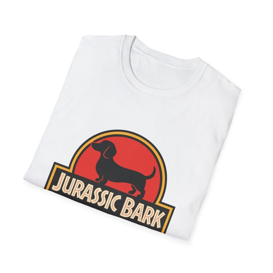 True Insights T-Shirt Jurassic Bark Dackel Edition getragen im lässigen Alltagslook