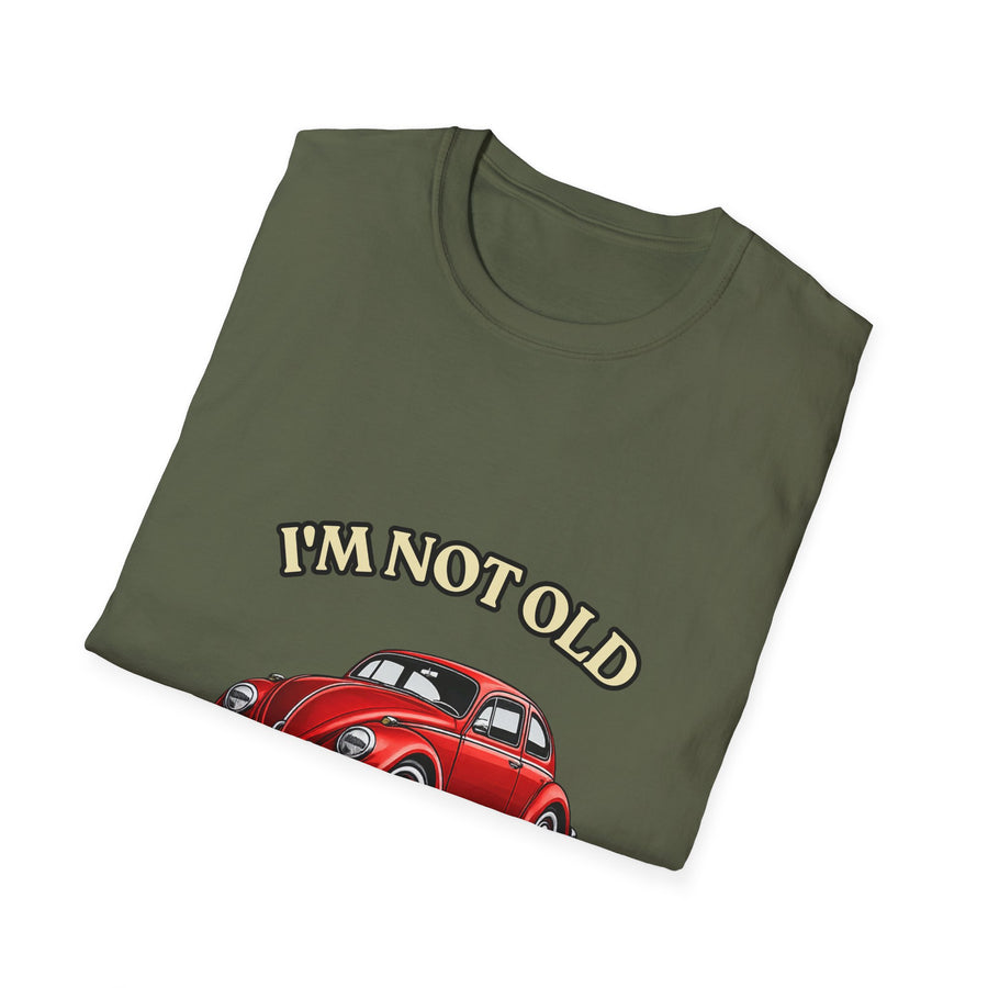 True Insights Geschenk zum 40. Geburtstag – T-Shirt Jahrgang 1986 VW Käfer | I'm Not Old I'm Classic