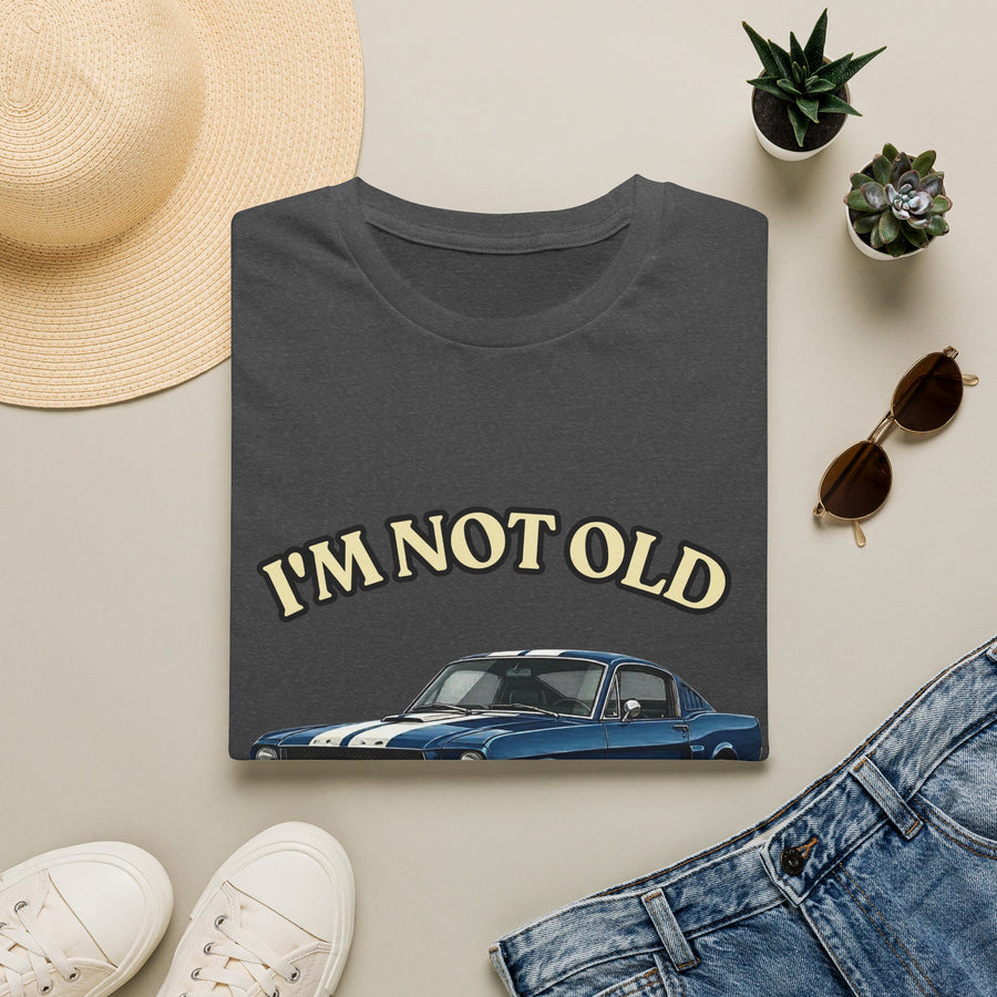 Jahrgang 1961 T-Shirt Oldtimer I'm Not Old I'm Classic  Geschenk zum 65. Geburtstag Mann Retro Kultauto Klassiker Vintage Auto True Insights