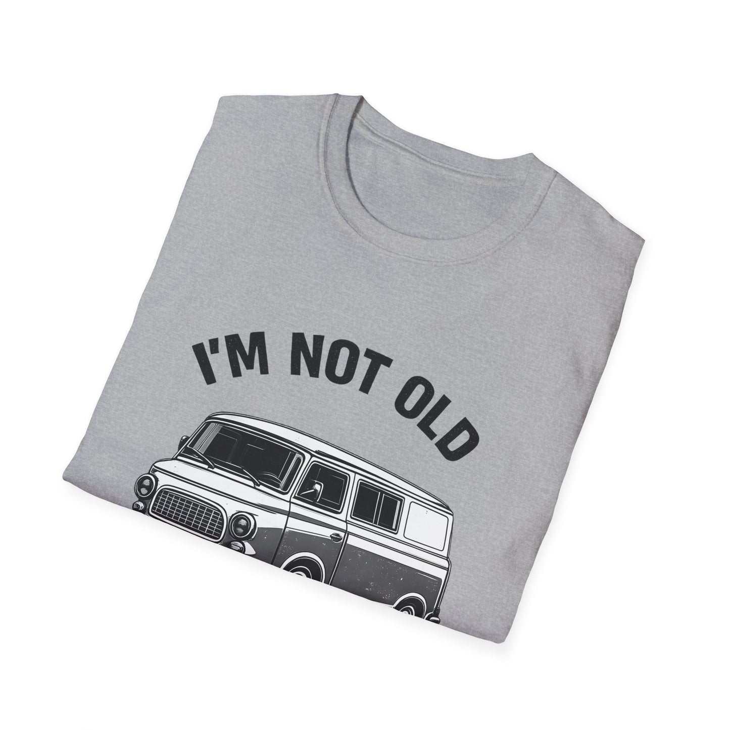 True Insights T-Shirt Barkas 100 Oldtimer Motiv im Lifestyle Look getragen im Alltag
