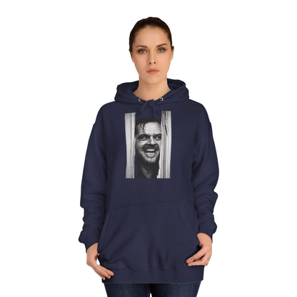 Shining Hoodie – Jack Torrance Kult-Horror Motiv | Jack Nicholson Fan Kapuzenpullover für Filmfans