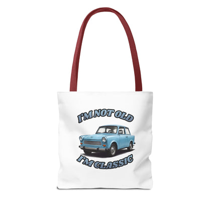 I'm Not Old I'm Classic Tote Bag Trabant – Geschenk für Oldtimer-Fans