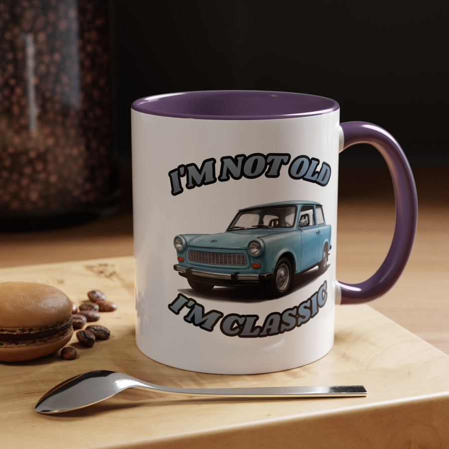 Trabant Tasse I'm Not Old I'm Classic – Geschenk Oldtimer-Fans