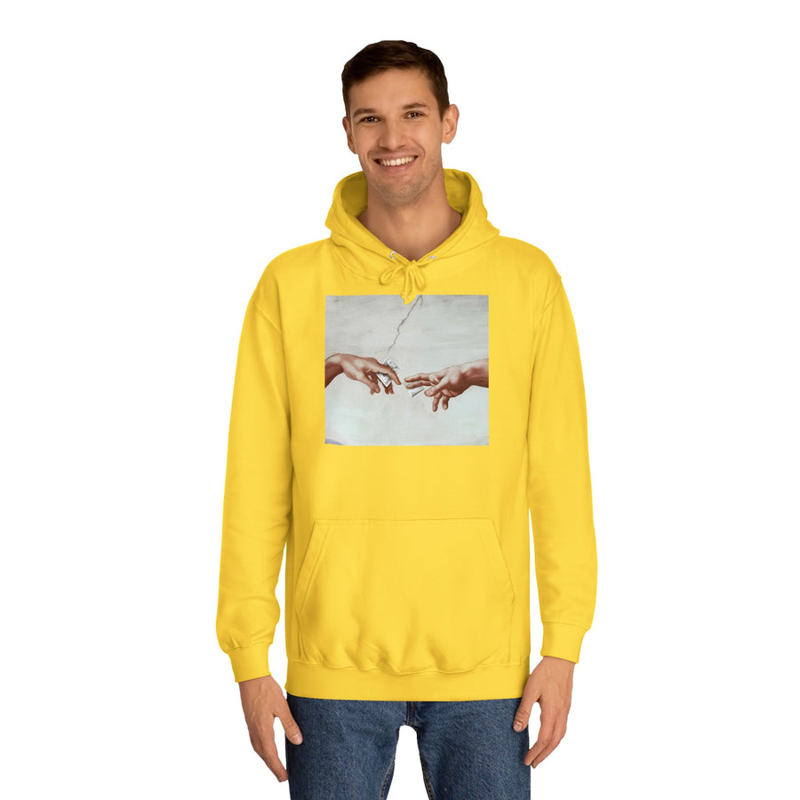 The Deal Hoodie – Michelangelo-Parodie mit schwarzem Humor