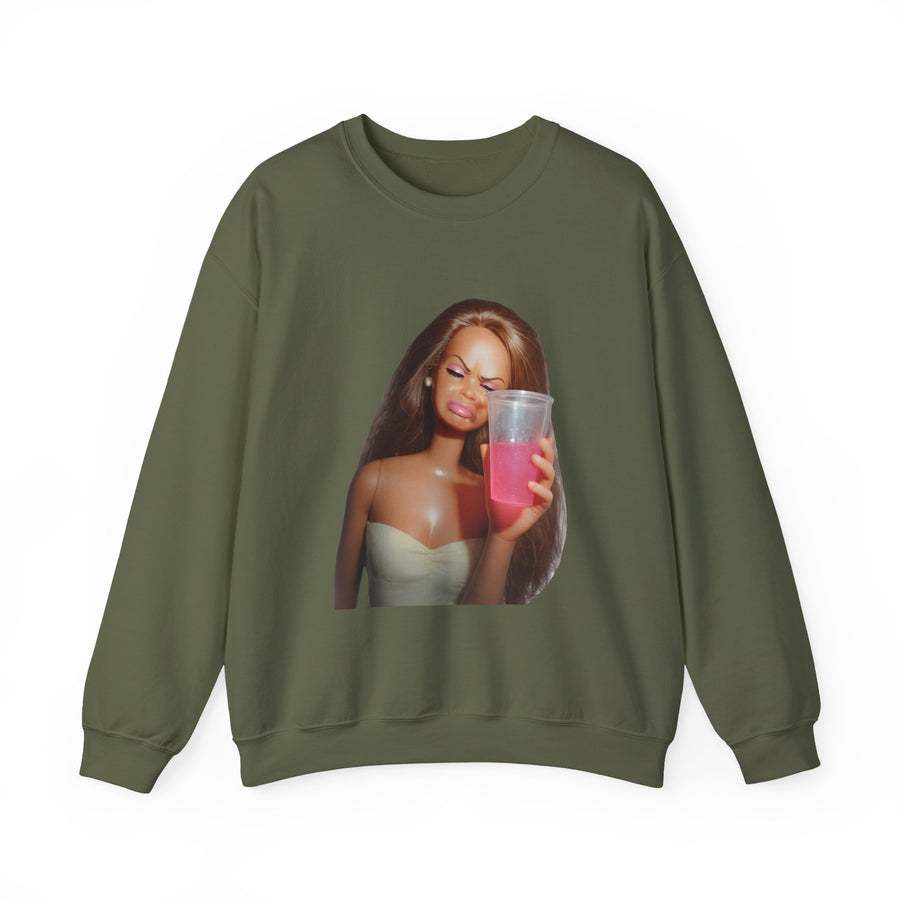 Party Doll Sweatshirt – Sweat humoristique au motif de poupée