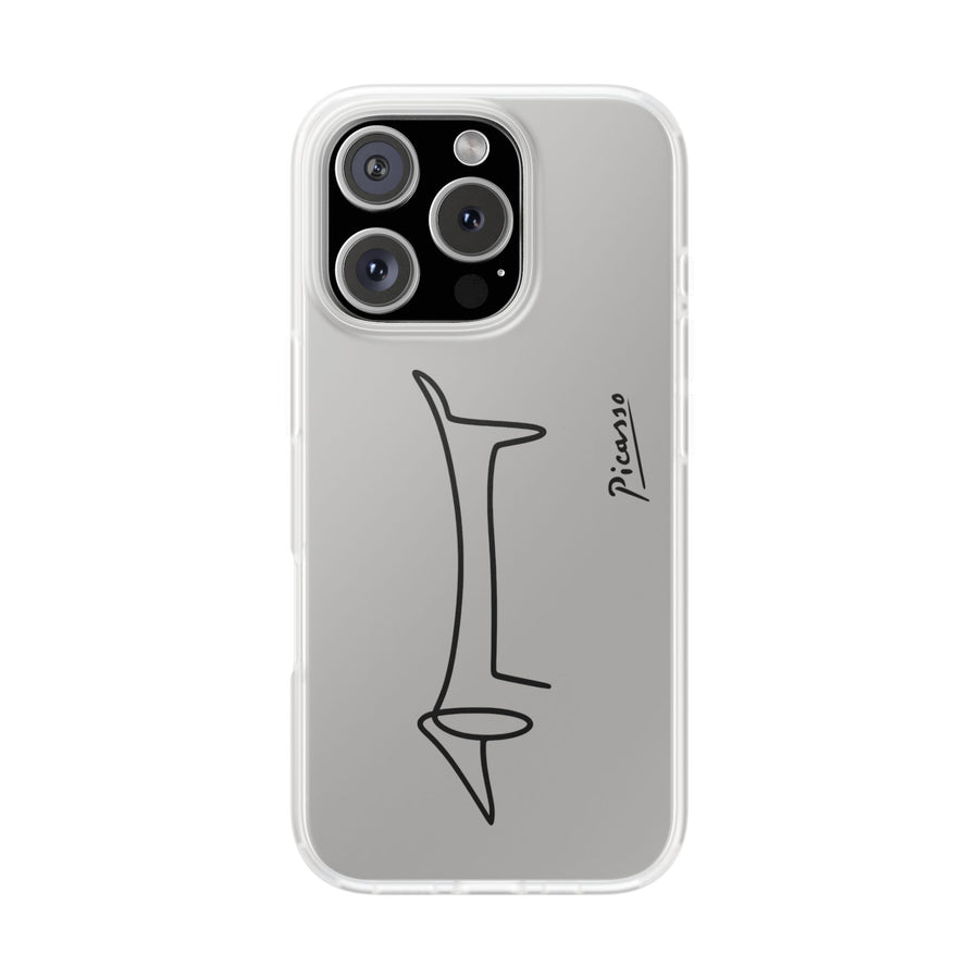 Picasso Cubisme Noir | Coque de téléphone | L'art à l'état pur