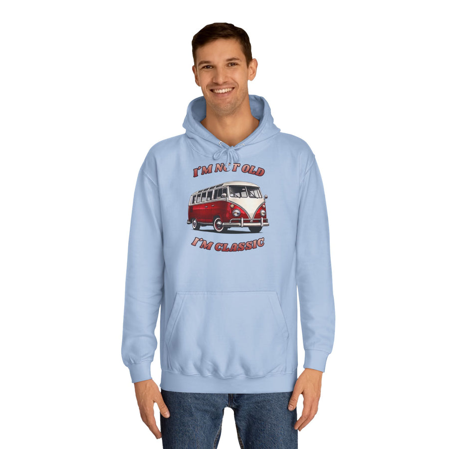 True Insights VW Bulli T1 Samba Hoodie – I'm Not Old I'm Classic Geschenk