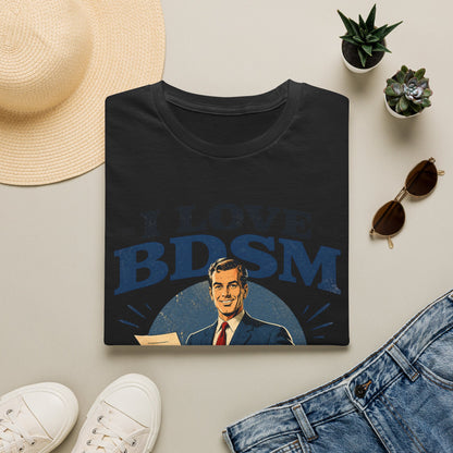 I Love BDSM Shirt Herren – Lustiges Vertrieb Marketing Geschenk