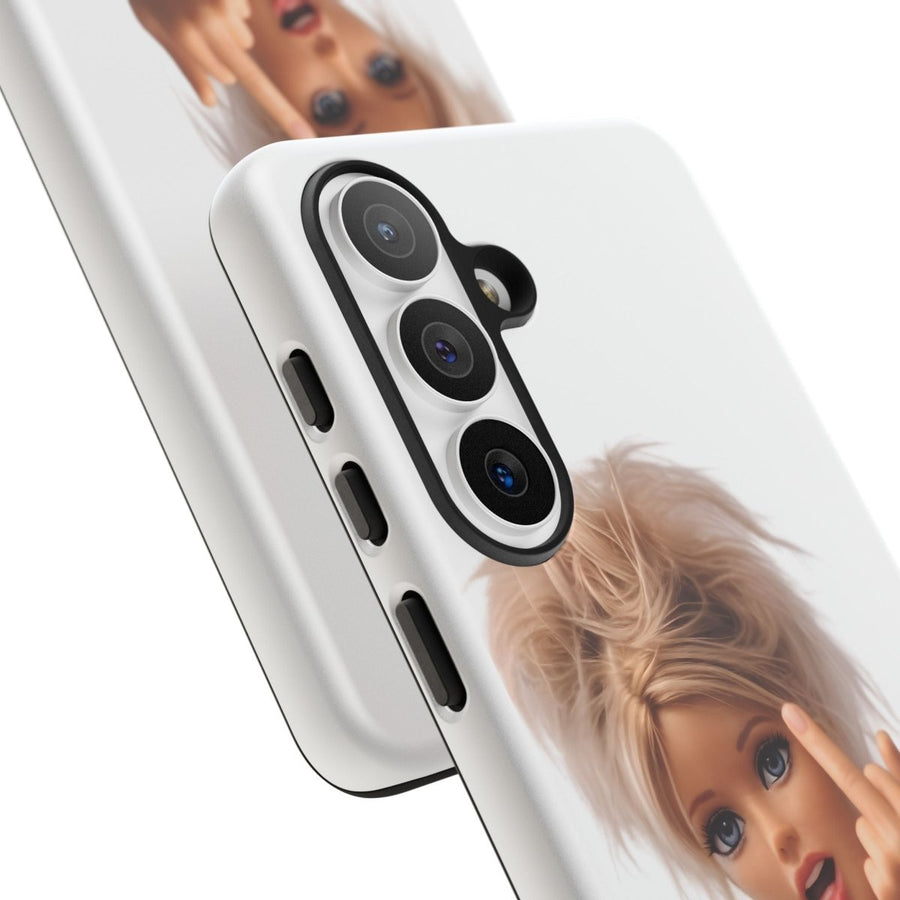 Handyhülle mit Motiv Middle Finger Doll – Freches Design für iPhone & Samsung