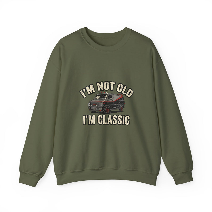 I'm Not Old I'm Classic Sweat – Van Rétro Culte Cadeau 50 ans Homme