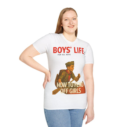 How to Fend Off Girls – Retro T-Shirtmit toxischer Nostalgie – Freches Satire-Design für mutige Statements | True Insights