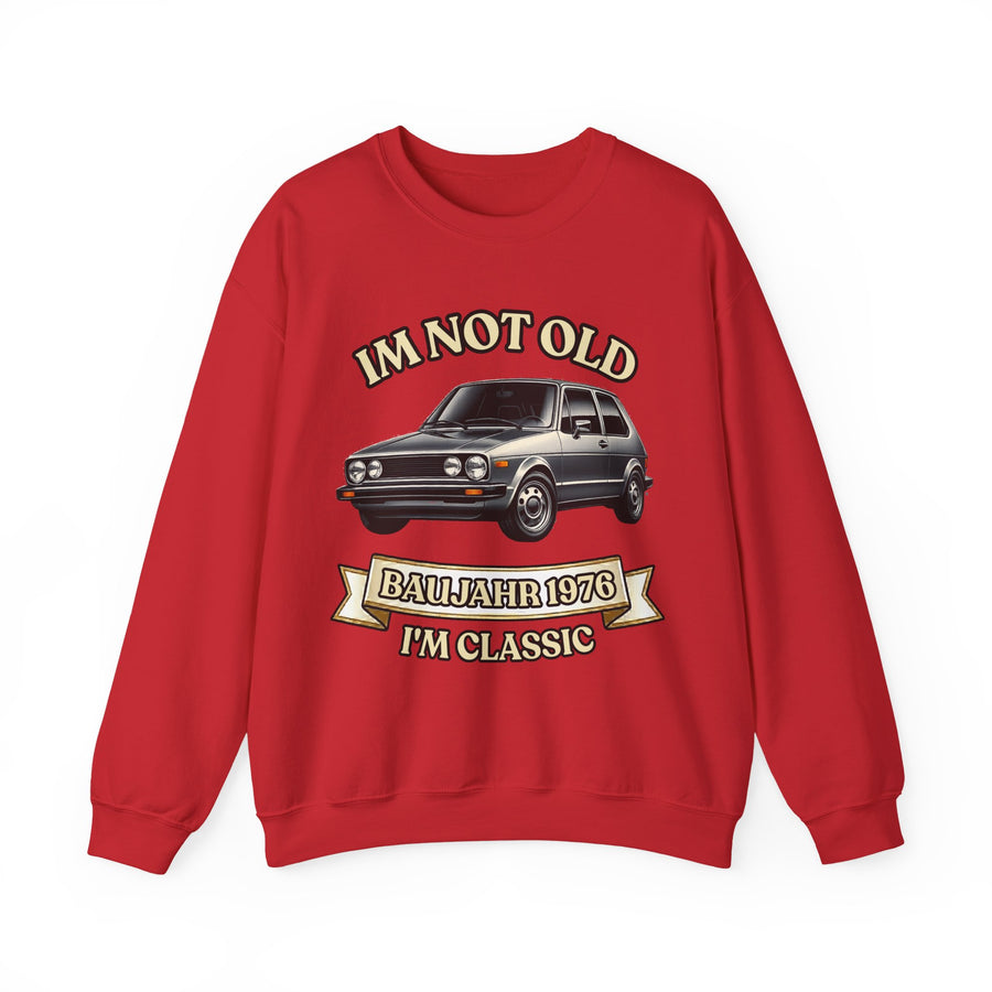 Oldtimer Sweatshirt – Abraham & Sarah cadeau 50 jaar