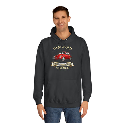 Baujahr 1976 Hoodie - I'm Not Old I'm Classic - Roter Käfer Oldtimer - 50. Geburtstag Geschenk