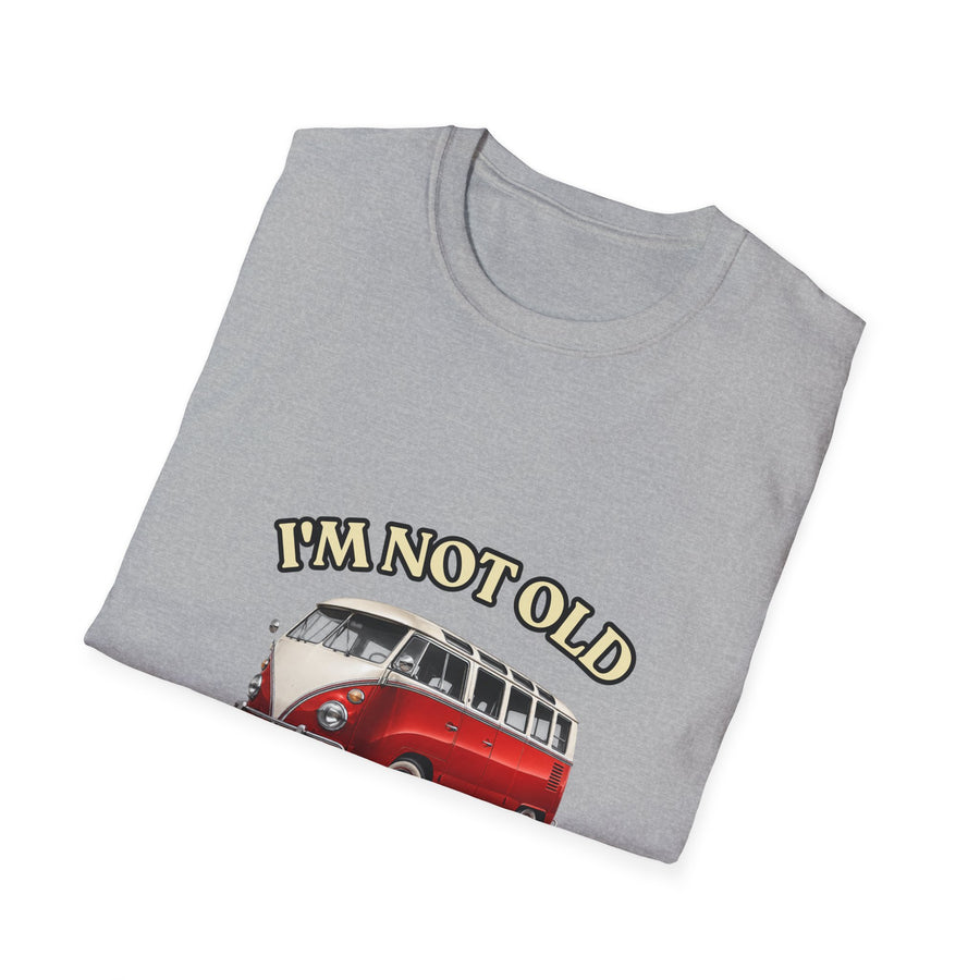True Insights Vintage Shirt Baujahr 1986 Retro Bulli Bus, lässiges Geschenk zum 40. Geburtstag