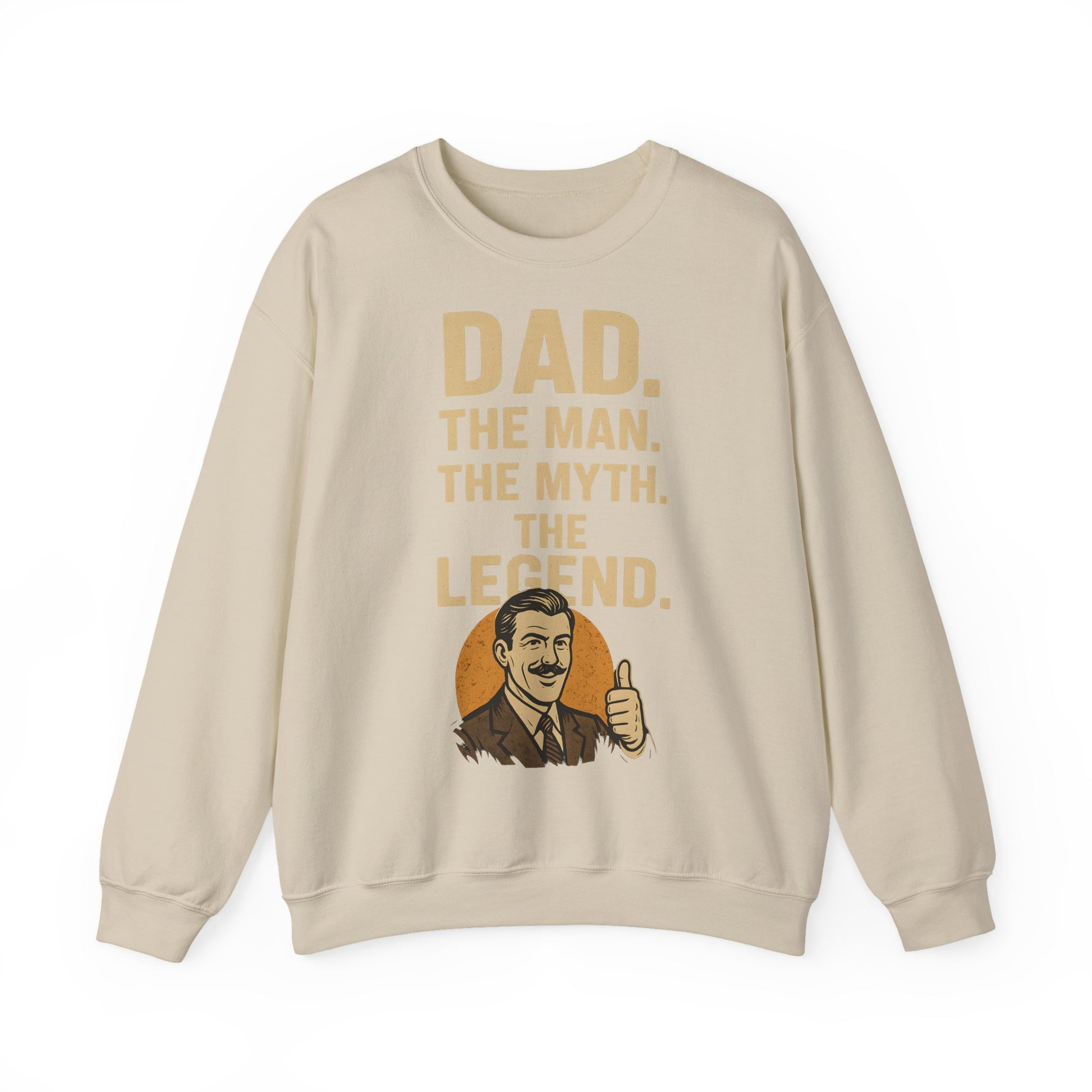 Sweatshirt – DAD. THE MAN. THE MYTH. THE LEGEND. - Sweatshirt für echte Legenden | True Insights Design mit Humor