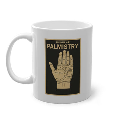 Vintage Motiv – Popular Palmistry – Tasse | True Insights Design mit Humor