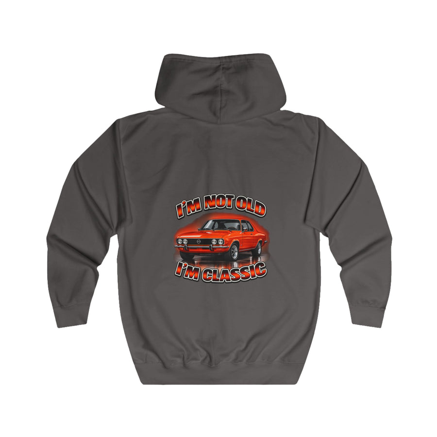 True Insights Opel Manta Zip-Hoodie – I'm Not Old I'm Classic Geschenk für Manta-Fans