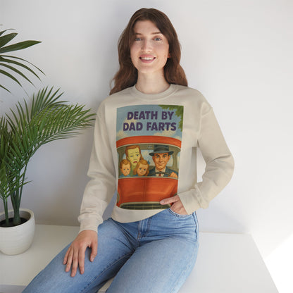 Sweatshirt – Dead by Dad Farts Sweatshirt – Lustiges Geschenk für Familien mit Humor | True Insights Design mit Humor
