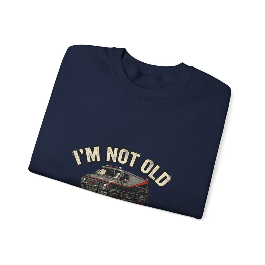 I'm Not Old I'm Classic Sweat – Van Rétro Culte Cadeau 50 ans Homme