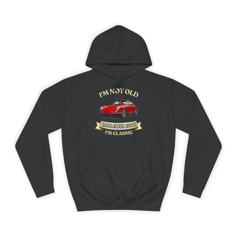 Geschenk zum 40. Geburtstag Mann – Hoodie Herren Jahrgang 1986 Porsche 911