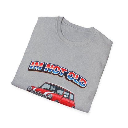 I'm Not Old I'm Classic | Italian Job T-Shirt | Mini Cooper Retro Shirt