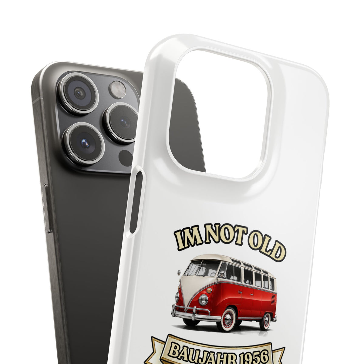 True Insights Jahrgang 1956 Handyhülle VW Bulli