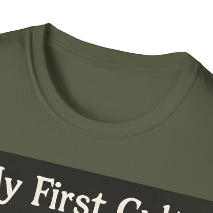 Cult Statement Tee - My First Cult T-Shirt – Freches Satire-Design für mutige Statements | True Insights