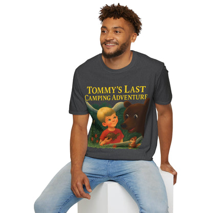 Tommy’s Last Camping Adventure – süß trifft seltsam. – Freches Satire-Design für mutige Statements | True Insights