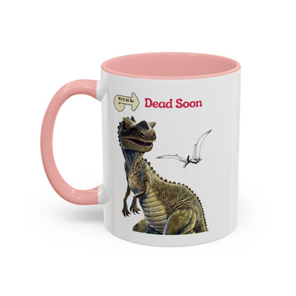We'll All Be Dead Soon T-Shirt Unisex – Lustiges Dinosaurier Statement Shirt mit Flugsaurier, Sarkasmus & Nihilismus