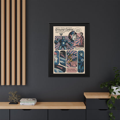 Captain Ozone – Retro Art Canvas