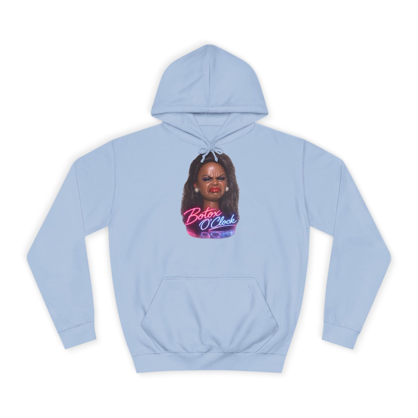 Botox O'Clock Hoodie – Lustiges Neon Beauty Motiv für Botox-Fans, Damen & Herren Geschenk