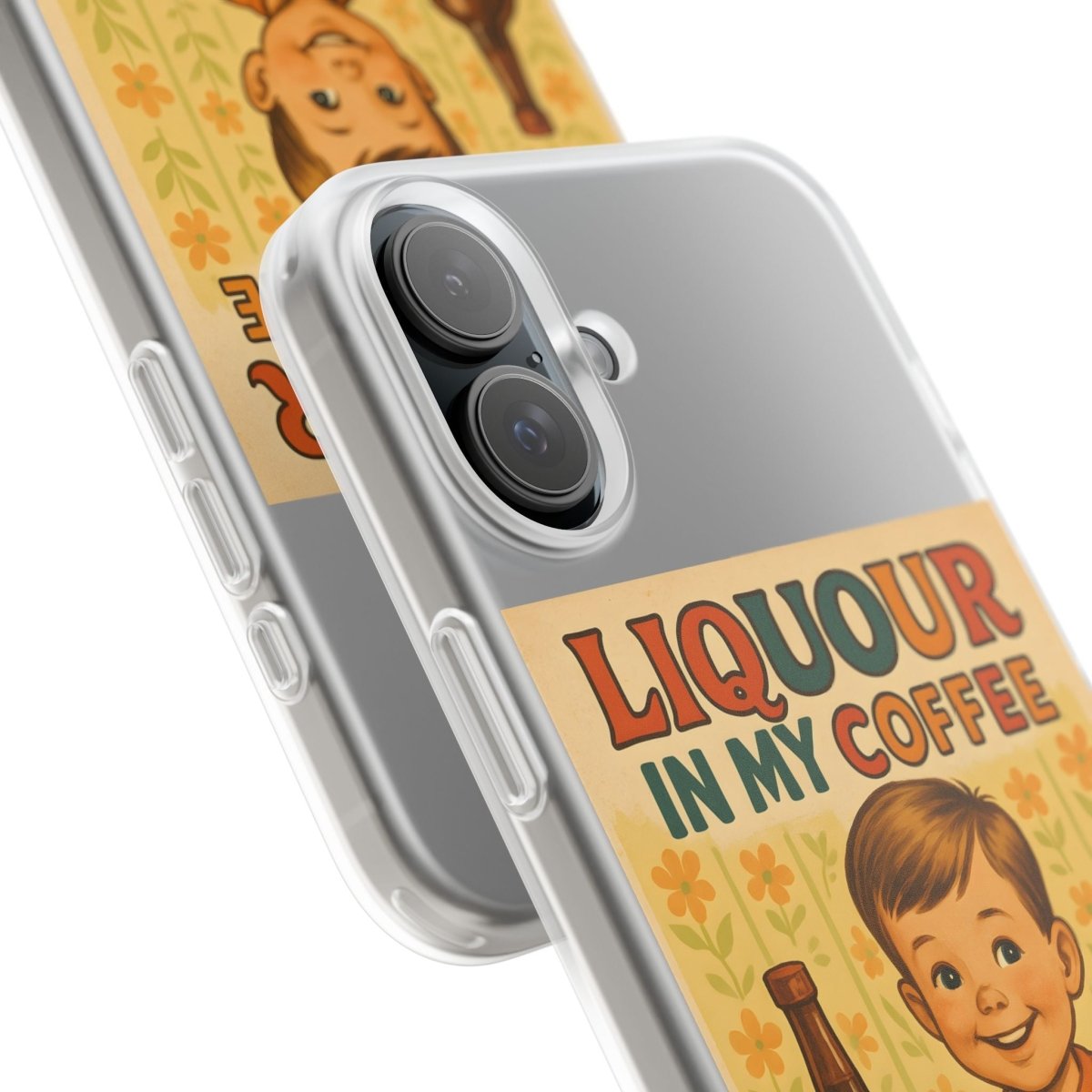 Handyhülle – „Liquor in My Coffee“ (Satire-Edition)-Phone Case-True Insights