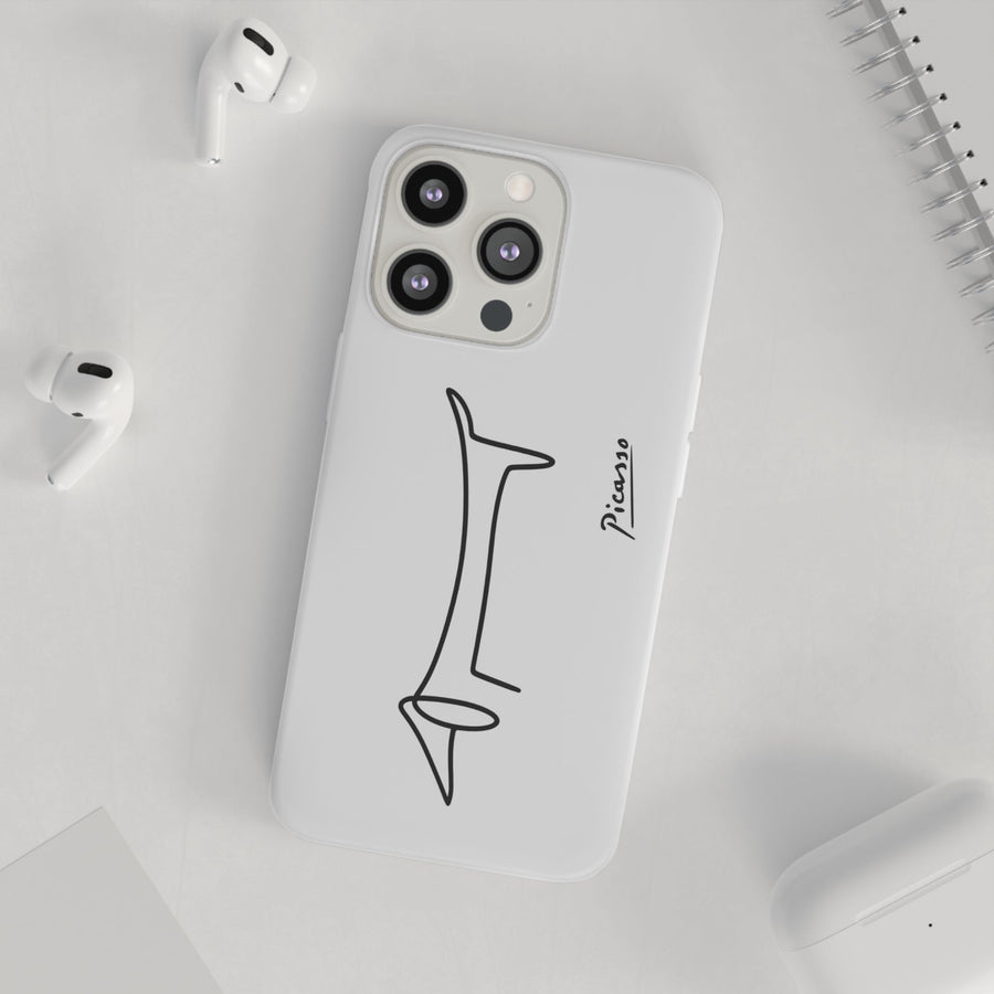 Picasso Cubisme Noir | Coque de téléphone | L'art à l'état pur