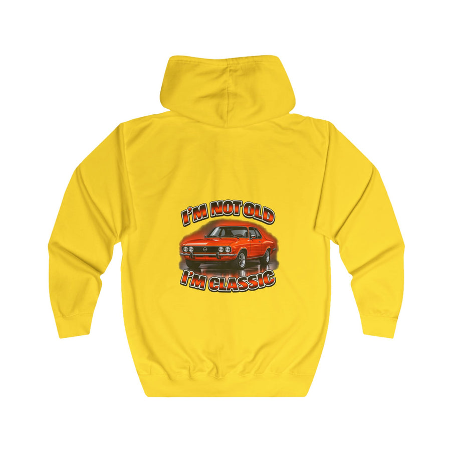 True Insights Opel Manta Zip-Hoodie – I'm Not Old I'm Classic Geschenk für Manta-Fans
