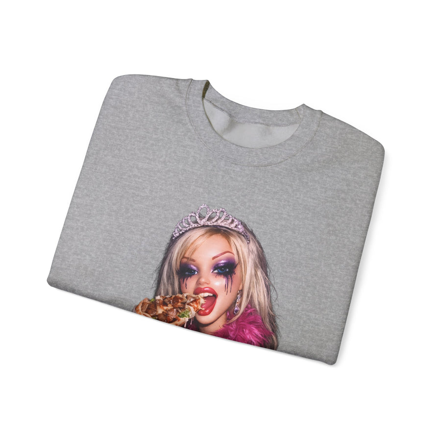 Princess Punk Sweatshirt – Freches Party-Motiv mit Drag-Queen-Glam