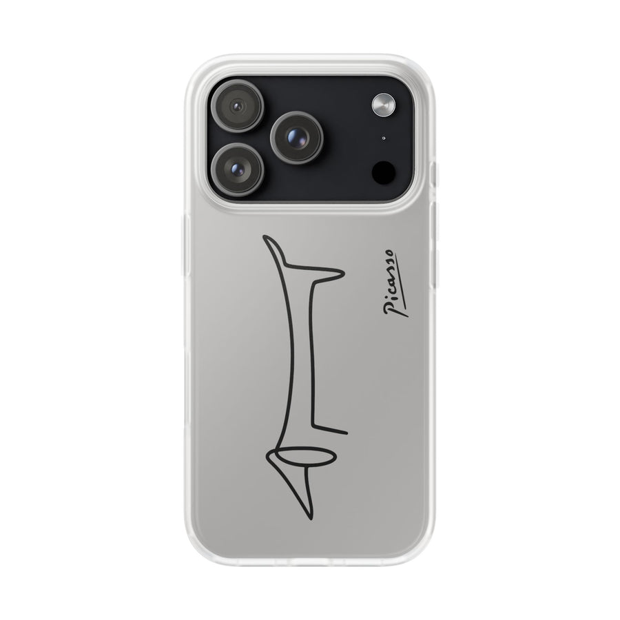 Picasso Cubisme Noir | Coque de téléphone | L'art à l'état pur