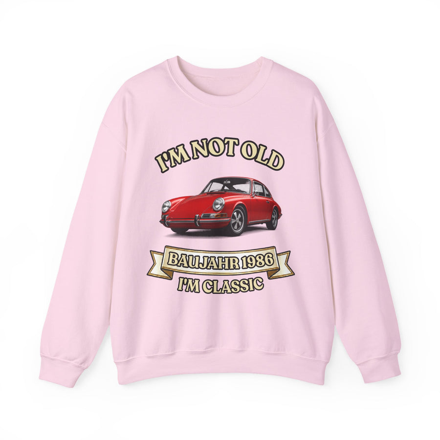 Geschenk zum 40. Geburtstag – Sweatshirt Jahrgang 1986 Porsche 911