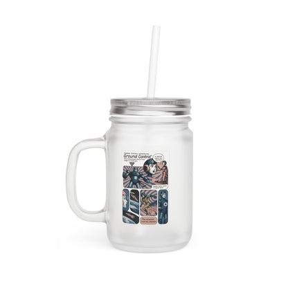Vintage Motiv – Jar Mug mit Captain Ozone – Vintage Space Hero im Glas | True Insights Design mit Humor