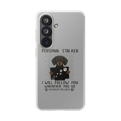 Dackel Handyhülle – Lustiges Personal Stalker Design für iPhone & Samsung