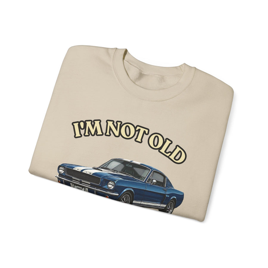 True Insights Sweatshirt Jahrgang 1966 Oldtimer, gemütliches Geschenk zum 60. Geburtstag